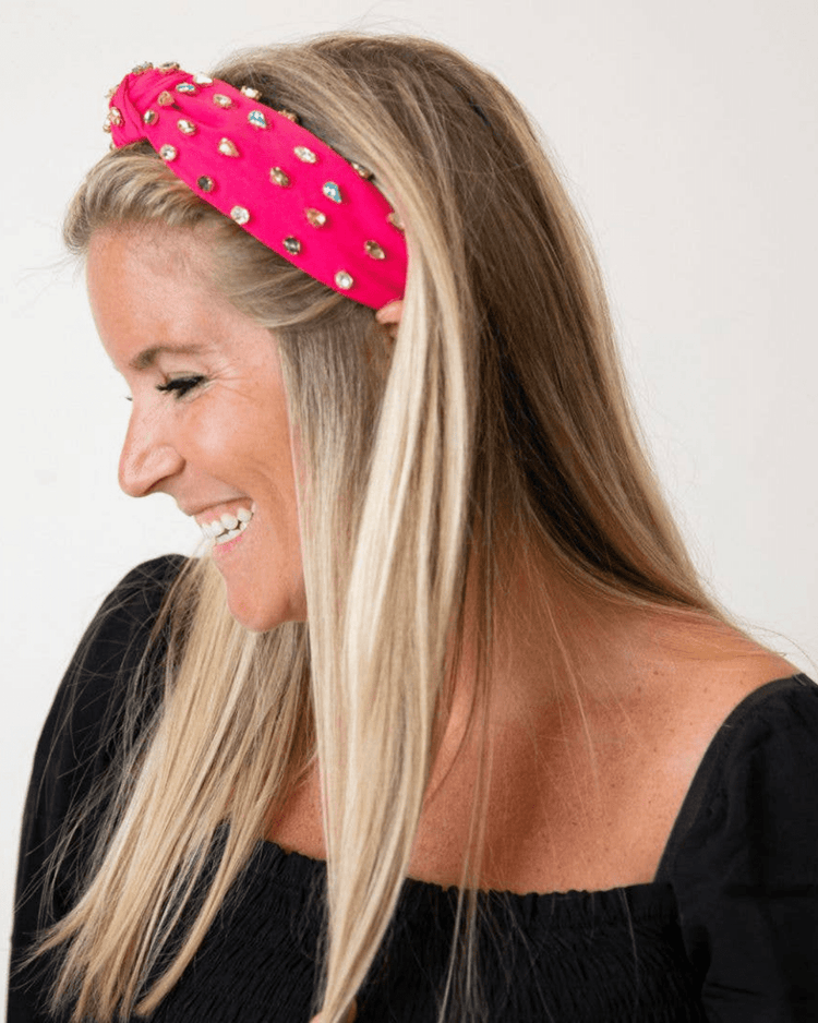 Gemstone Knotted Headband