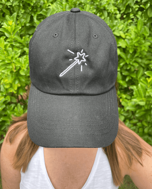 Magic Wand Embroidered Dad Hat