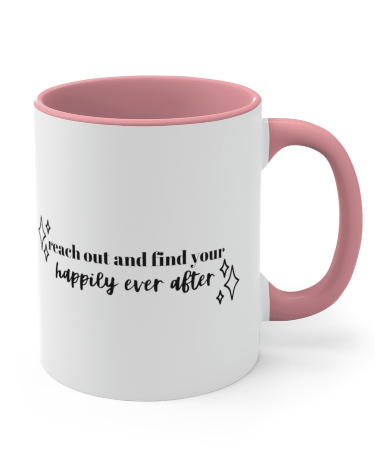 Happily Ever After Accent Color Coffee Mug