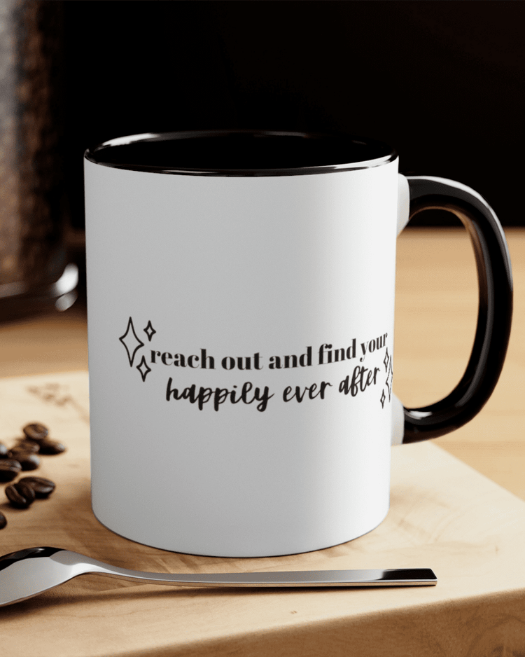 Happily Ever After Accent Color Coffee Mug