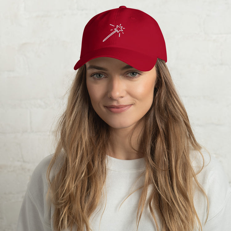 Magic Wand Embroidered Dad Hat