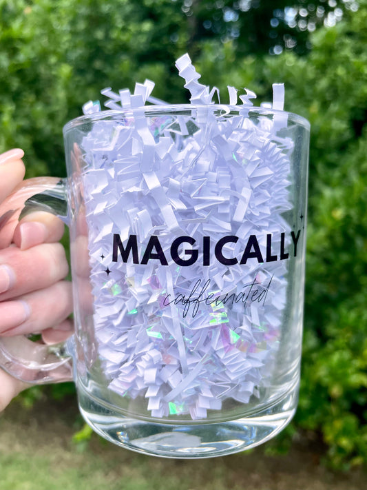 Magically Caffeinated Glass Mug